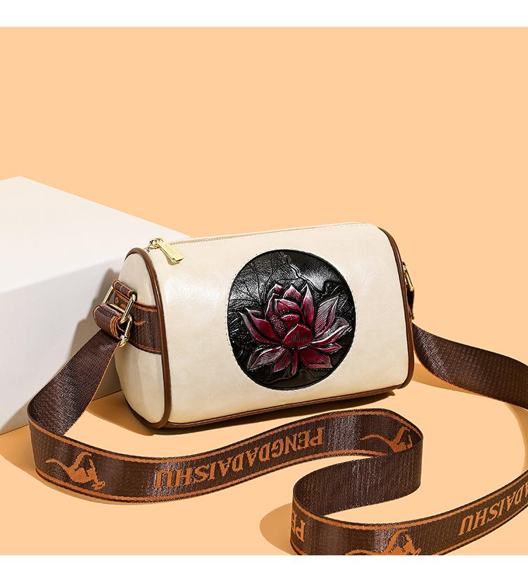 2025 National Tide Style Women's Boston Shoulder and Crossbody Bag