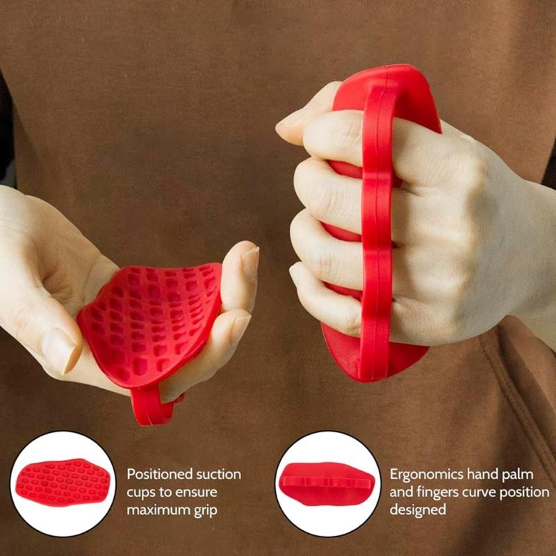 2pack Silicones Grip Gloves Gym Fitness Heavy Gloves Weightlifting Gloves for Enhancing Gym Performances