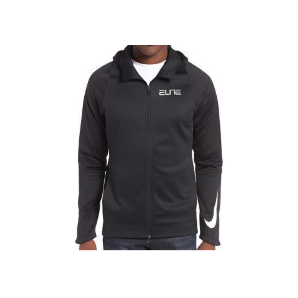 Nike Logo Breathable Hooded Sports Casual Jacket Men Jacket Black 904439-010