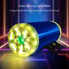 Waterproof Dustproof Motorcycle Speaker System with Dynamic LED Lighting Steel Sound  Components for Motorcycle Bikes
