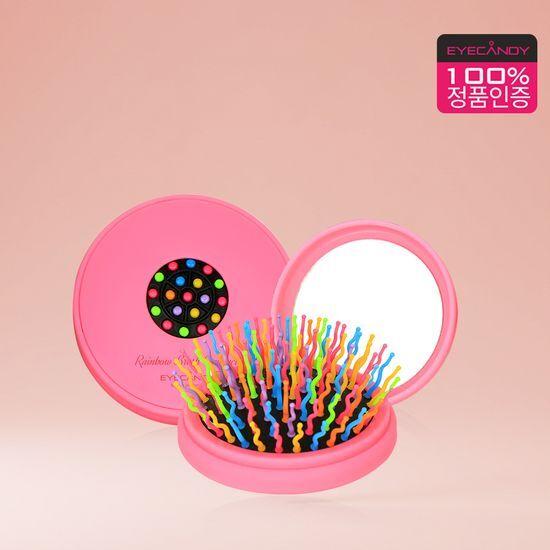 EYECANDY Rainbow Volume S Brush Compact (Pink)