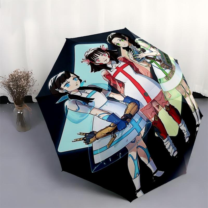 1pc Automagic Opening Umbrella Design Featuring Popular Anime Characters - Perfect for Outdoor Use, Travel, Daily Life, and Gift Giving!U038