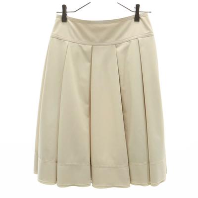 FOXEY NEW YORK fabriqué au Japon Jupe évasée longueur midi beige Femme Occasion