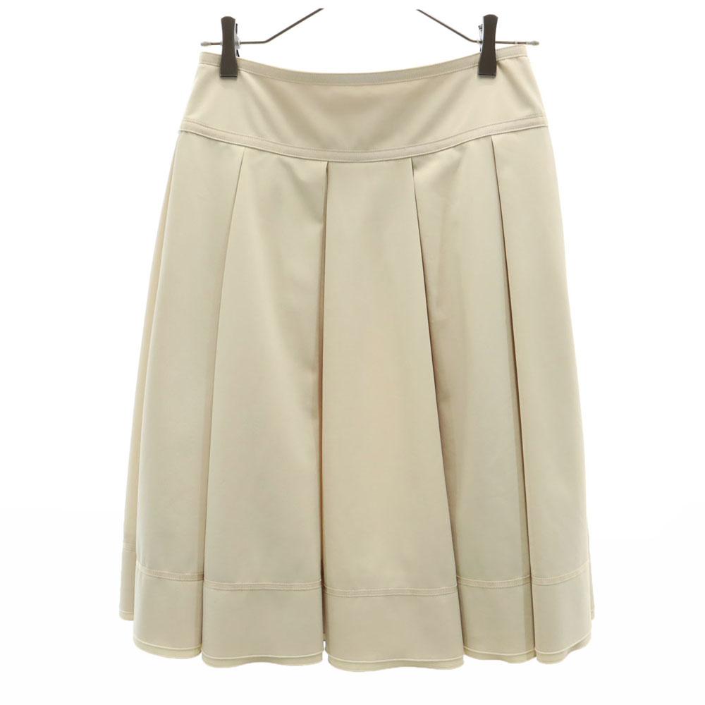 

FOXEY NEW YORK made in Japan Mimole length flare skirt beige Women Used