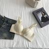 Lift underwear, women's small breasts show large and seamless, gather up, support to prevent sagging, no steel ring, side collection of secondary