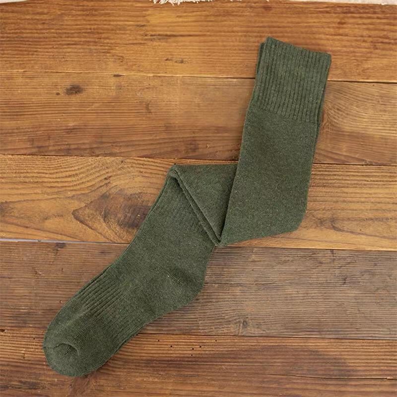 Winter Warm Women Knit Crochet Cotton Soft Thick Long Socks Thigh-High Leggings