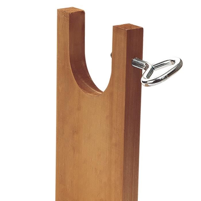 SAN IGNACIO Support À Jambon En Bois 16x40x23 Cm