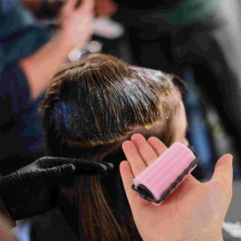 Gąbki do włosów Lokówka Zestaw do trwałej krótkie męskie 8 szt. Narzędzie do spania Kręcone Piankowe wałki Mężczyzna