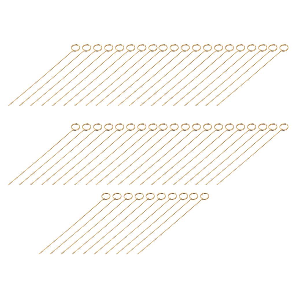 50pcs Floral Picks Clips Reusable Golden Metal Wire Floral Place Card Holder 6in Photo Memo Holder Pick for Wedding