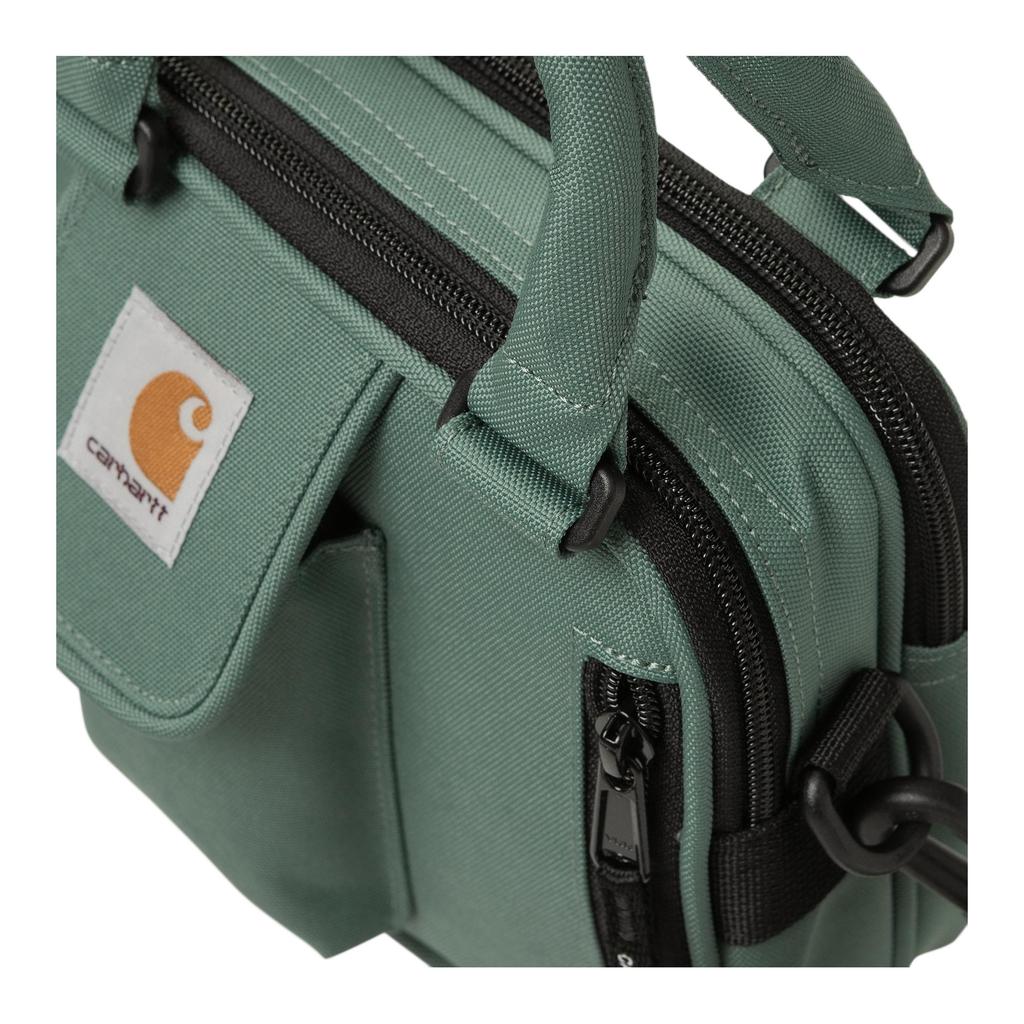 New Carhartt WIP Essentials Polyester Shoulder Bag, Crossbody Bag, Handbag Unisex Green I034925-2M2-XX