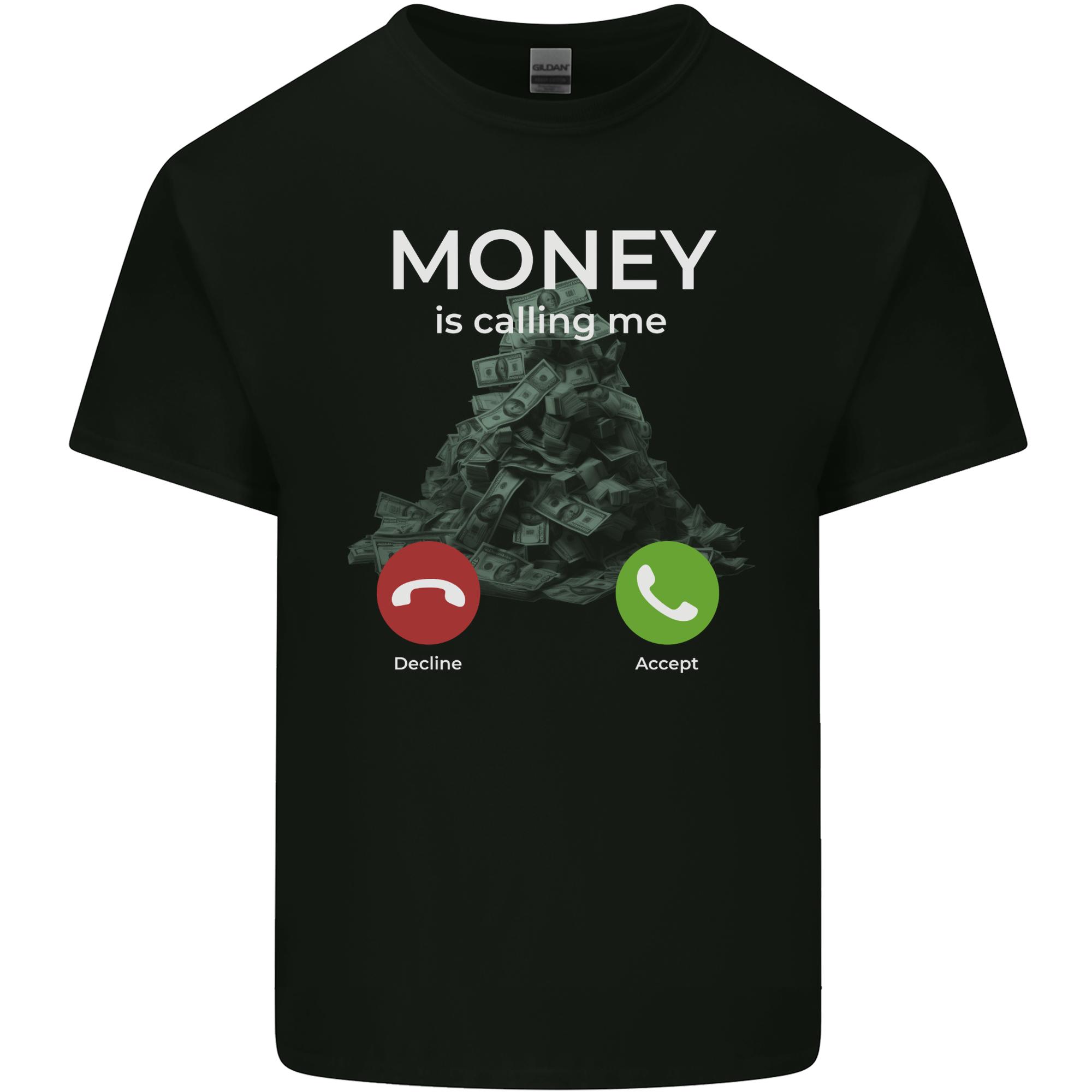Money is Calling Hustle Unisexs Light Cotton TShirt S