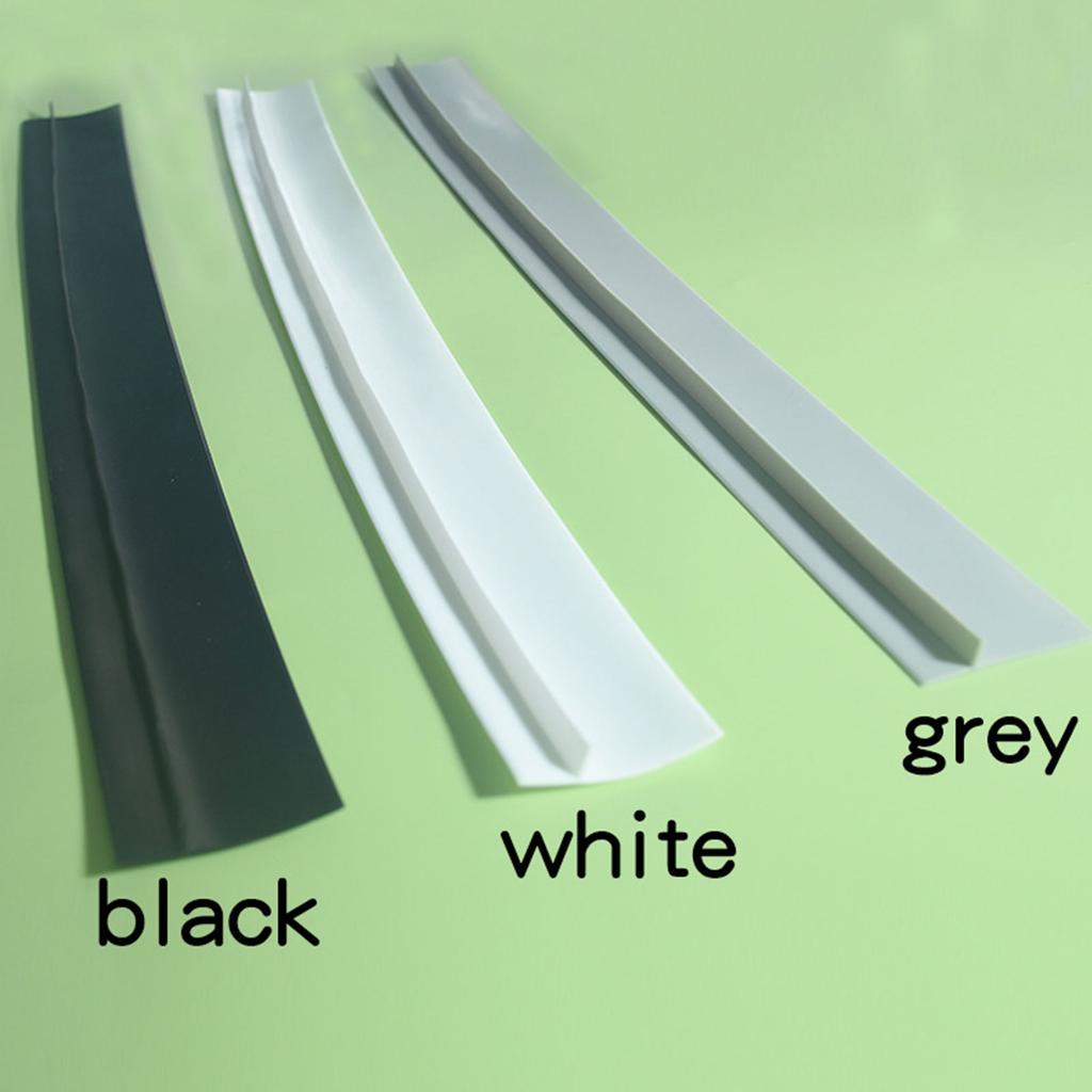 2Pcs Kitchen Stove Counter Gap Covers T Shape Silicone Strip Gas Stove Protector Heat Resistant Mat Slit Cleaning Pad