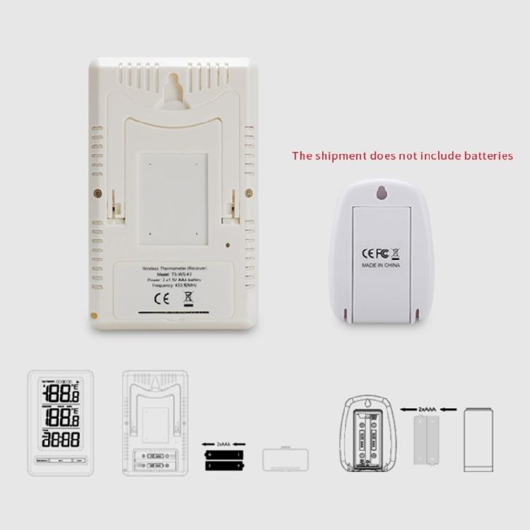 Wireless Indoor Outdoor Thermometer Hygrometer Digital Office Monitor Equipment