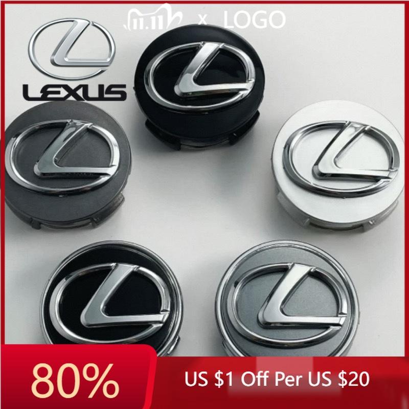 2026 Hot Interior Stickers 4PCS Car Original Wheel Center Cover Hub Cap For Lexus IS250 IS200 CT200h GS300 LS430 RX450h LX570 IS Zjsh10