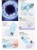 iPhone 17 Pro Max Liquid Silicone Magnetic Rotating Stand Protective Phone Case