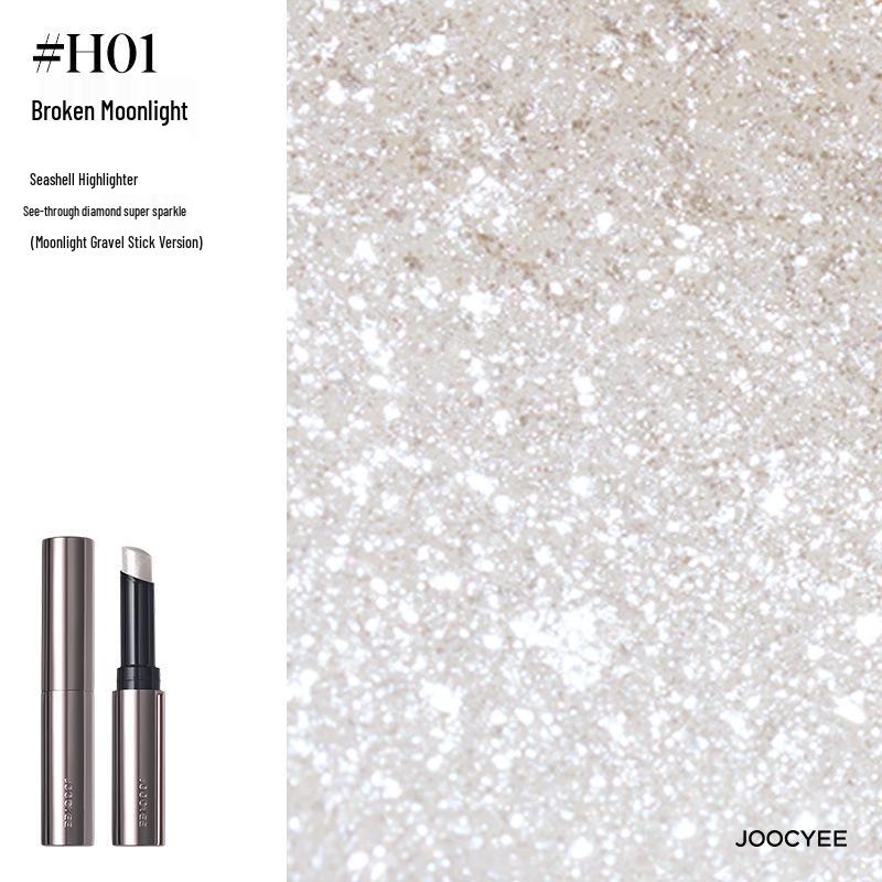 Joocyee Алмазный хайлайтер-стик: Корейский стиль, Осветляющий, Сияющий финиш для естественного свечения кожи.