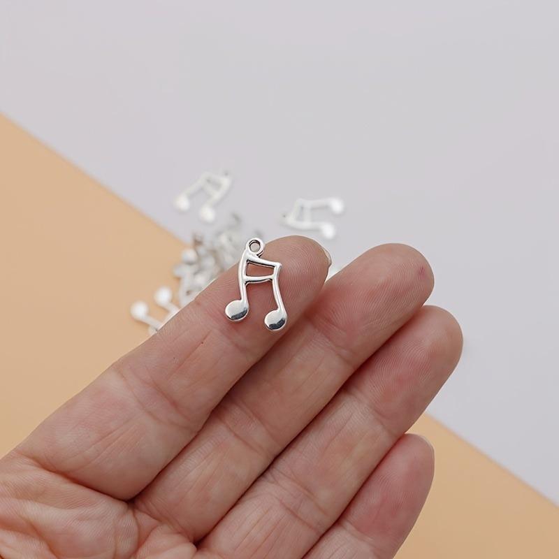 Music Note Retro Pendant Alloy Jewelry Pendant DIY Bracelet Necklace Keychain Accessories