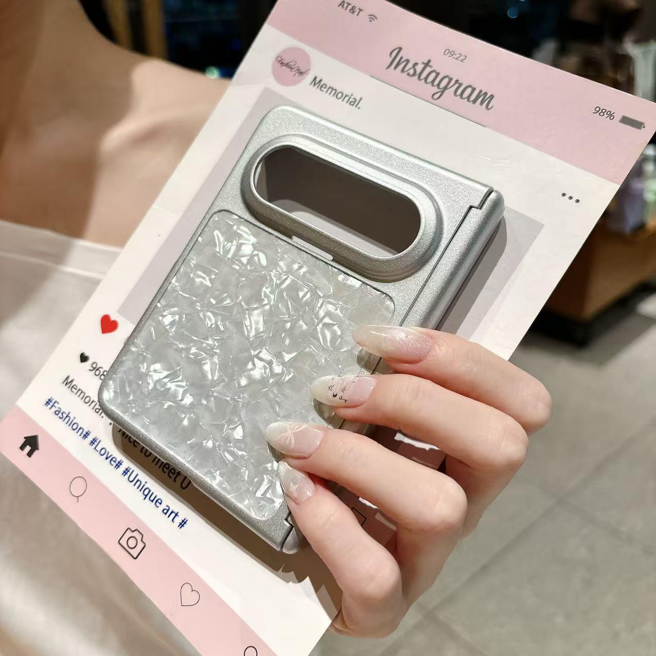 Luxury Silver Shell Case for Huawei PuraXMax - Collector s Edition Huawei PuraXMax