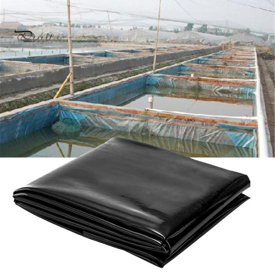 Dammliner Flexibel Lättskärande Skyddande poolmembran Långvarigt rivbeständigt underlag för fiskdamm Vattenfallsfontäner Vattenträdgårdar