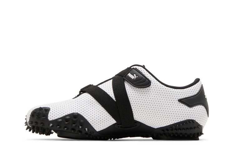 Puma Mostro Perforated Leather White Black