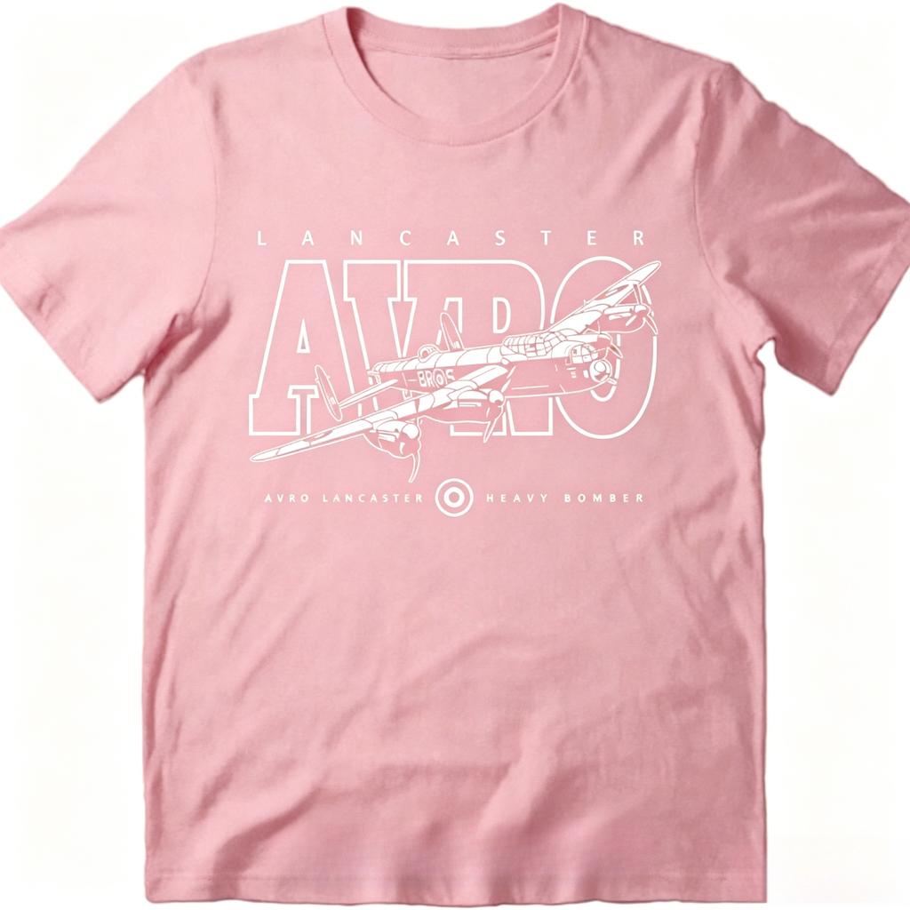 Casual Avro Lancaster Heavy Bomber Aircraft Design Everyday Unisex Tee Shirt 2026 Summer Unisexs Clothing Womens Clothing T Shirt