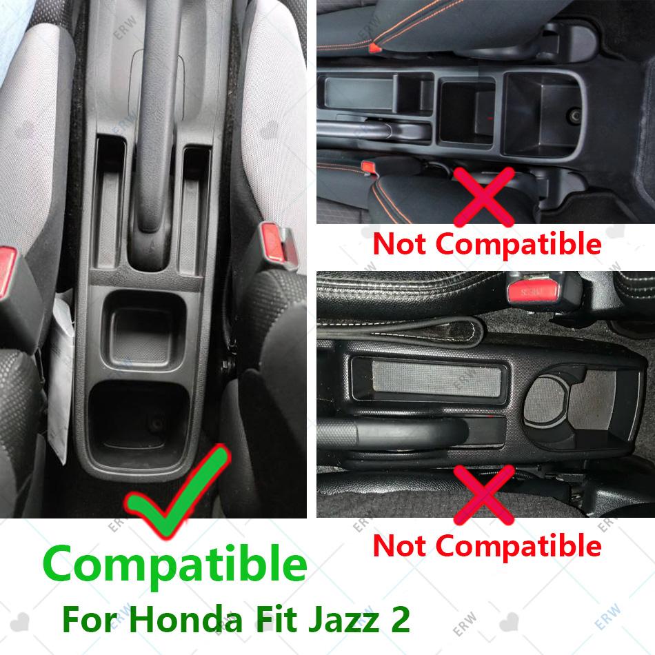 Για Honda Jazz Armrest For Honda Fit Jazz 2 Car Armrest Box 2008 2009 2010 2011 2012 2013 Arm Storage Box car Accessories