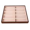 Sunglass Box 10 Grids Modern Glasses Organizer Eyeglass Display Storage Cases
