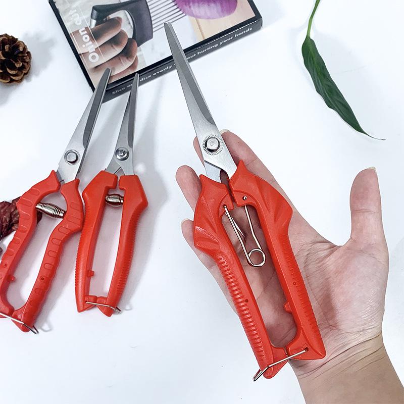 Stainless Steel Multifunctional Pruning Shears for Gardening and Floral Use