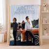 Rock Band A-Arctic MonkeysS Throw Summer Flannel Throw Blanket Soft Antistatic Washable KidFriendly Couch Bed
