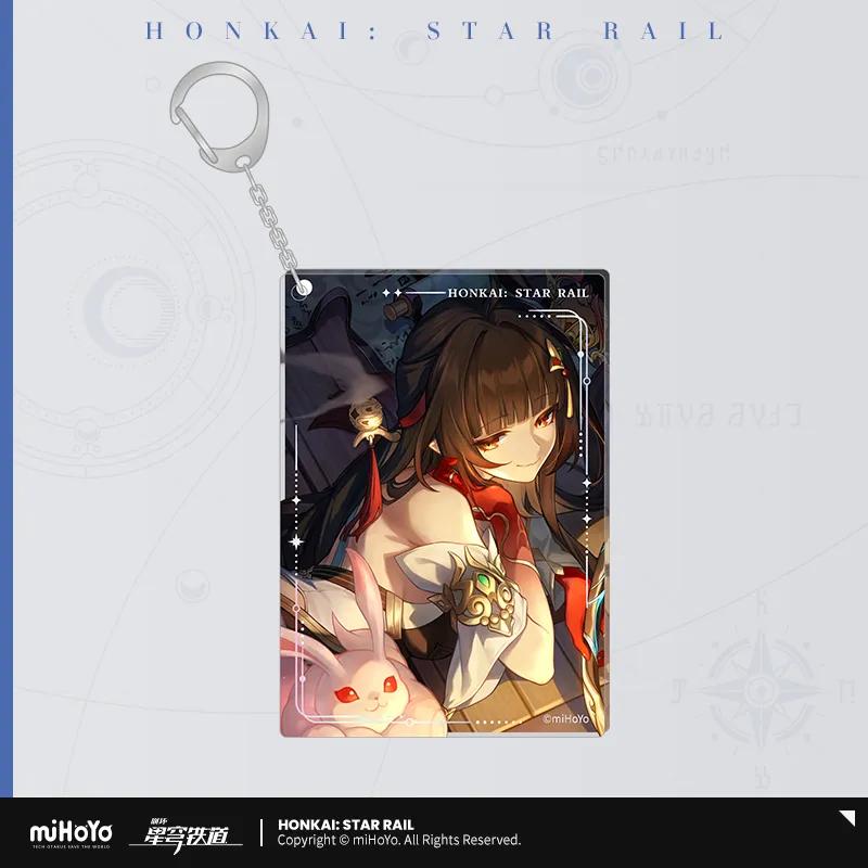 Sunsyea Honkai Star Rail Offizielles Merch miHoYo Original Authentische Lichtkegel-Serie Acryl-Schlüsselanhänger Sunday Dan Heng