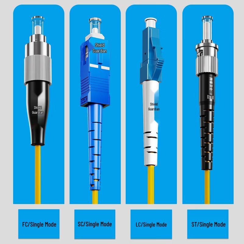 SDWS 4-Core LC-LC Single-Mode Fiber Optic Patch Cable