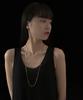 Novice Tokyo Oval Chain Long Necklace [Stainless] / Gold
