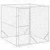 VidaXL Chenil d'Extérieur pour Chiens, Cage pour Chiens avec Porte, Niche pour Animaux de Compagnie, Enclos de Choits Jardin 153674