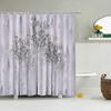 Colorful Modern Shower Curtain 3d Bathroom Curtain With Hooks Decorative Partition Screen 180*240 Polyester Washable Cloth