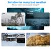 Tough Material Doorbell Waterproof Cover Transparent Doorbell Splash Guard Box  Home