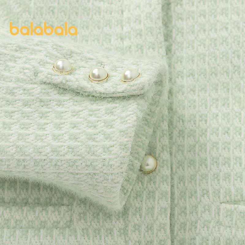Balabala Girls' Quilted Cotton Jacket