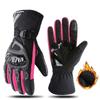 Winter Motorcycle Gloves Touchscreen Compatible Windproof Warm Thick Full Finger Riding Gear Men Women
