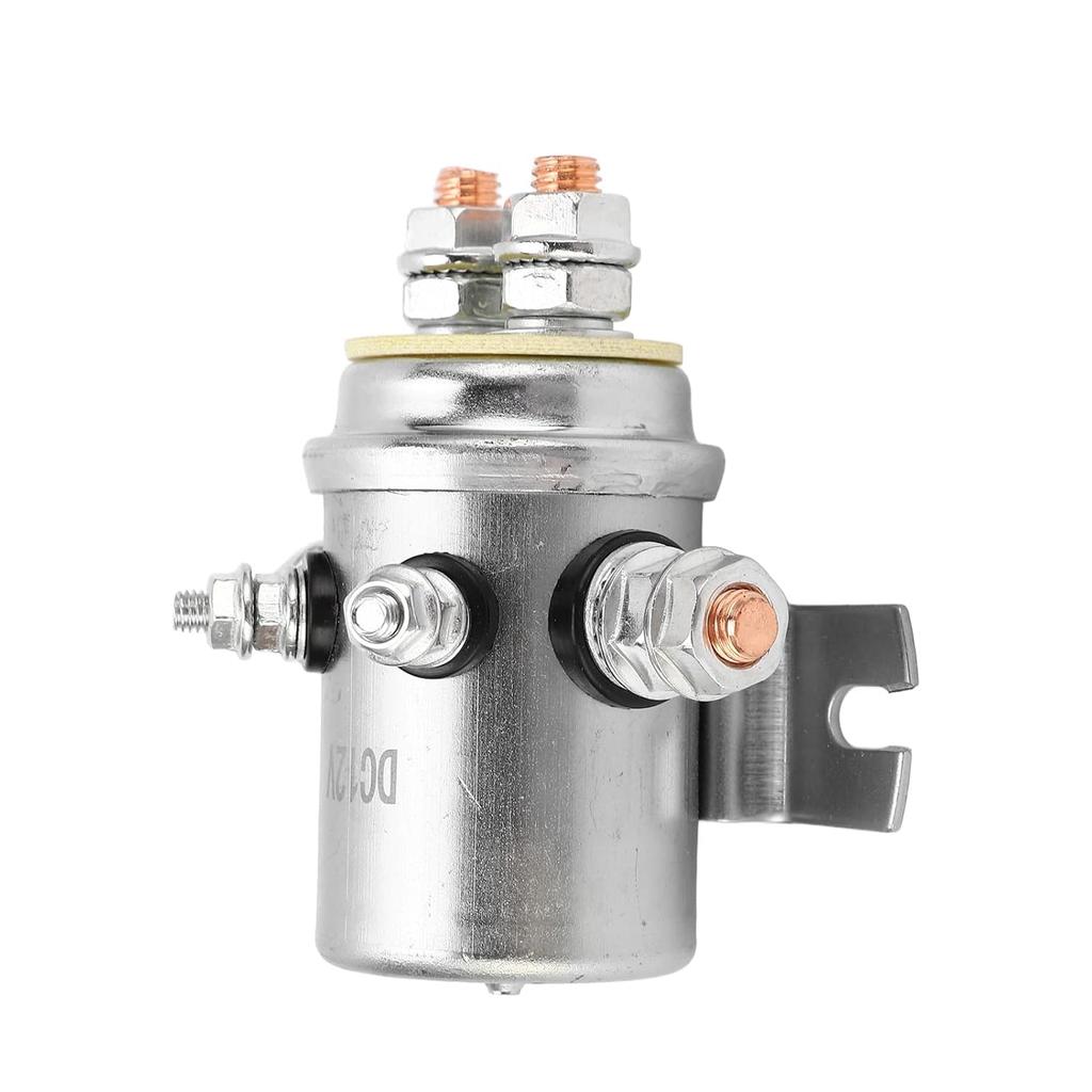 Winch Relay, Waterproof Relay 600A DC 12V Durable Brass Coil for Snowmobile Winch Solenoid Winch Relay Solenoid