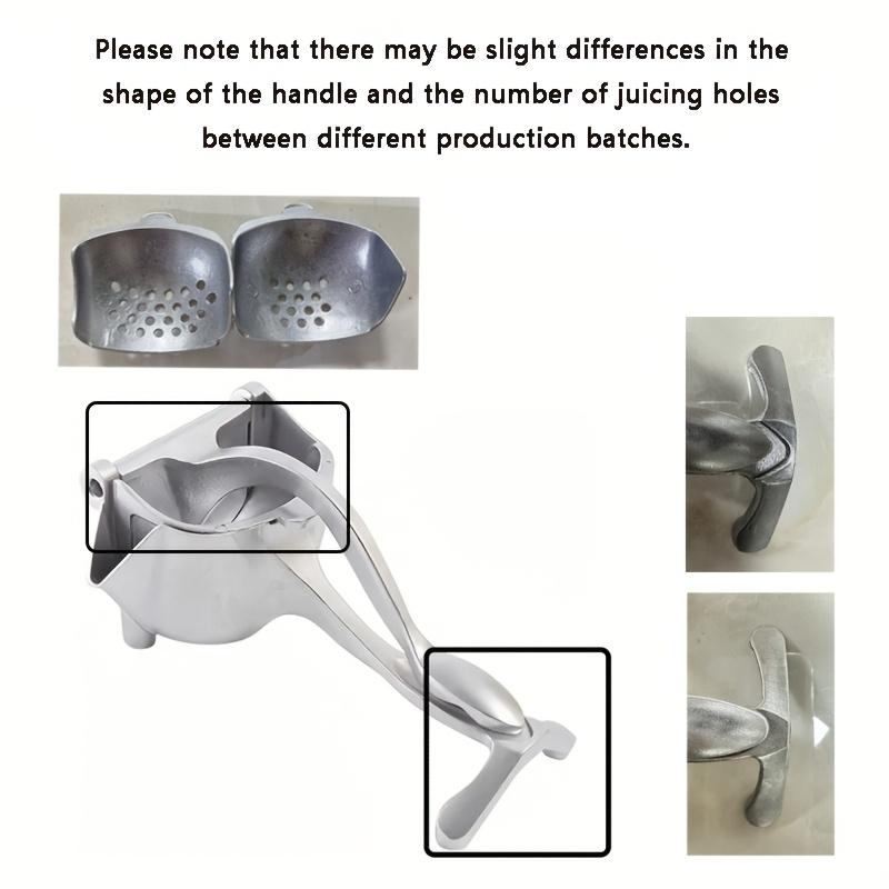 A manual juicer Lemon juicer Multifunctional Manual Juicer Juice squeezing clamp серебряный