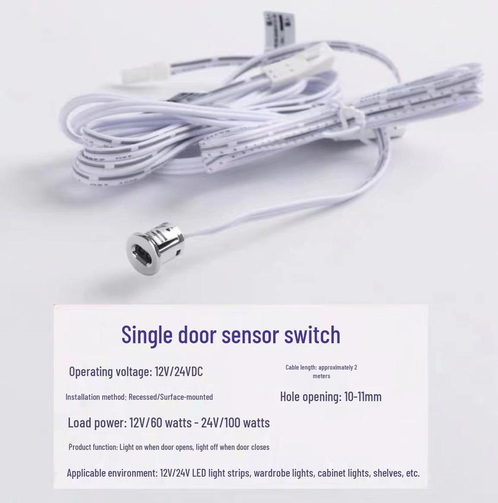 Smart Sensor Light Strips for Cabinets, Wardrobes, and Shelves