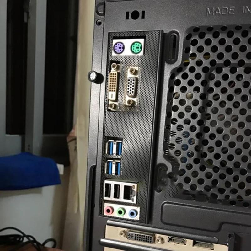 PVC Dust Filter Shield Back Plate For Computer Case Rear Panel Chassis Motherboard Protective Dust Prevention