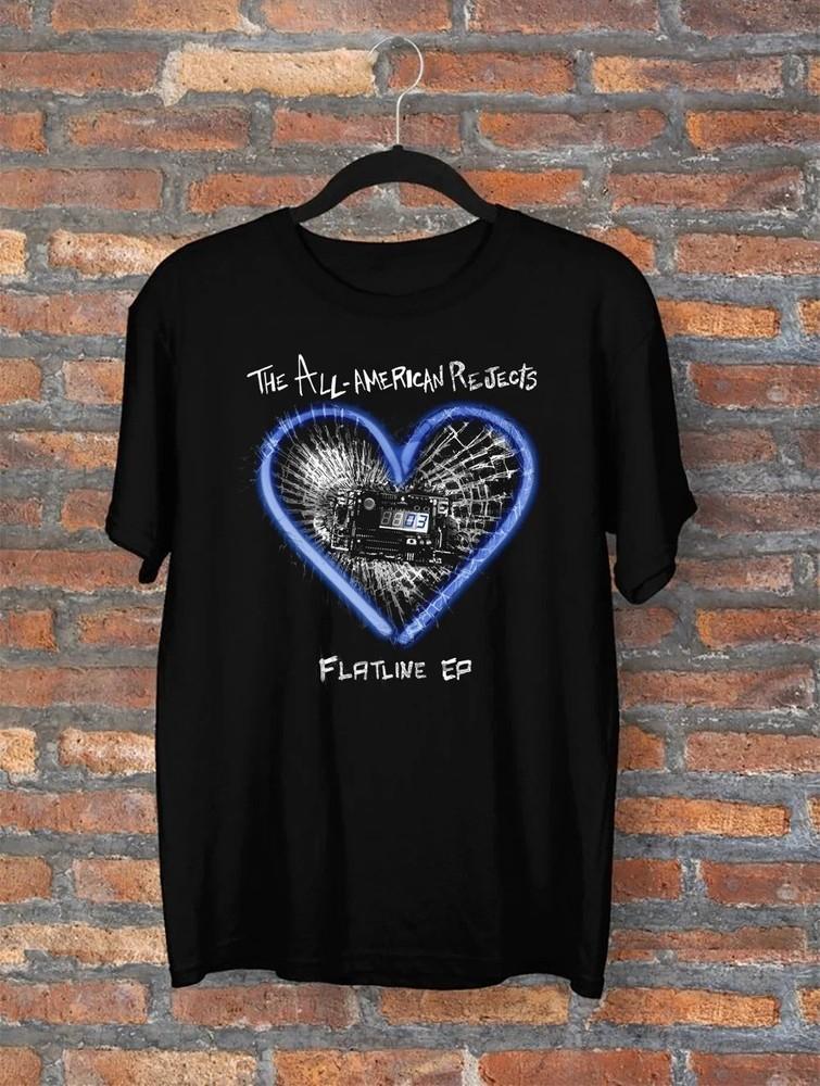 Collection The All-American Rejects Flatline T-Shirt All Size S-5XL OM711 Unisex T-Shirt XXXXL