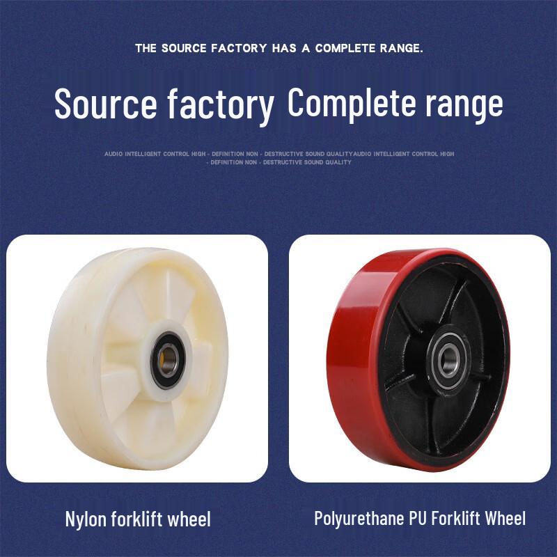 Nylon Flat Forklift Wheel