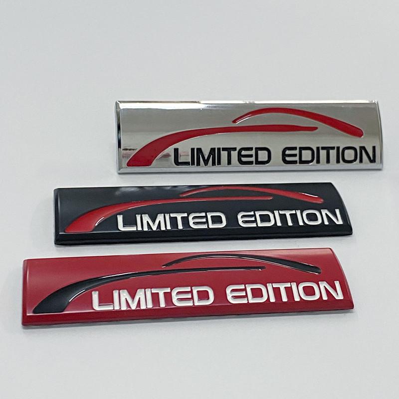 Limited Edition 3D Metal Car Badges & Stickers for Customization
