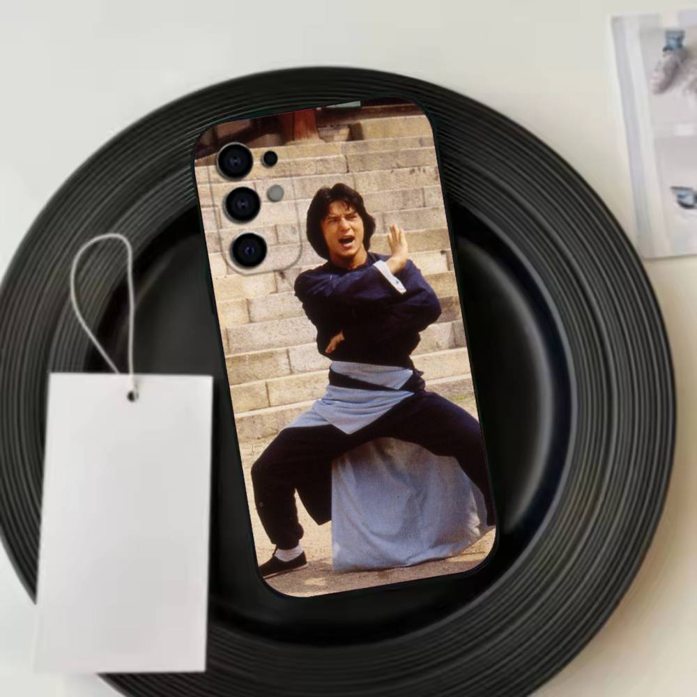 Kung Fu Star J-Jackie C-Chan  Phone Case For Samsung S25,S24,S21,S22,S23,S30,Ultra,S20,Plus,Fe,Lite,Note,10,Black Cover
