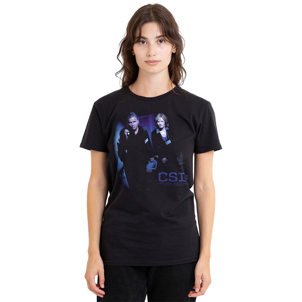 CSI Unisex Vuxen På Plats T-shirt