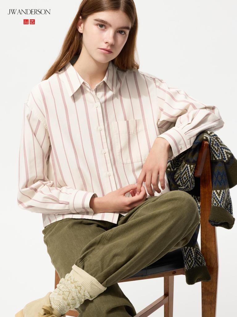 Uniqlo Japan Oxford Shirt Stripe