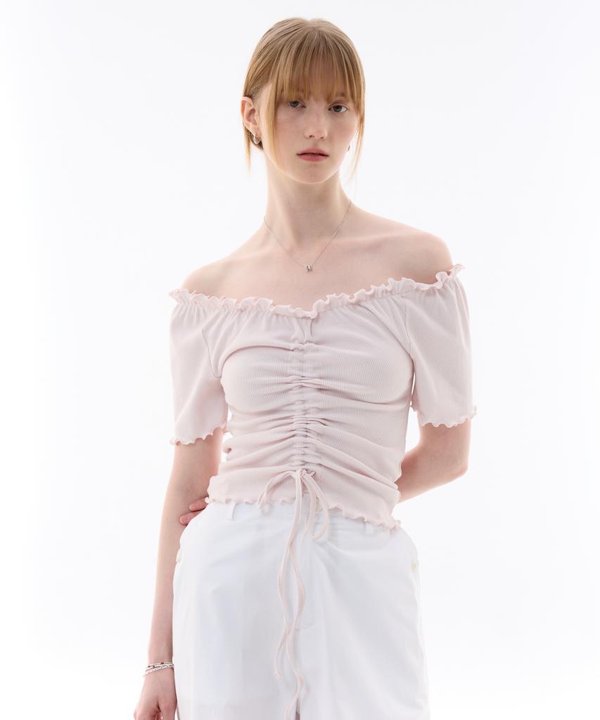 Alikim Xoxo Off-Shoulder / Pink