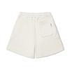 Li Ning Reignite Series Solid Color Mid Waist Loose Sports Casual Shorts Women Shorts Off-White AKSU172-3
