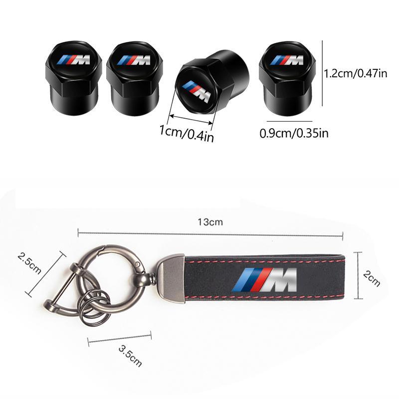 Car Tire Wheel Valve Caps Cover/Car Key Chain Ring Keychain For BMW M G80 G06 G07 G42 G14 G15 G16 F82 F20 F21 F83 M2 M3 M4 M5 M8 VN9